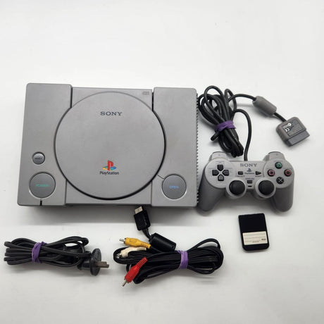 Sony PS1 Playstation 1 Console With Cords And Controller PAL