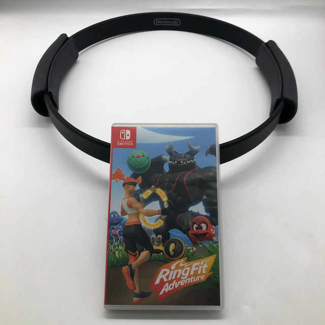 RingFit Adventure Nintendo Switch Game + Fit Ring Round Controller