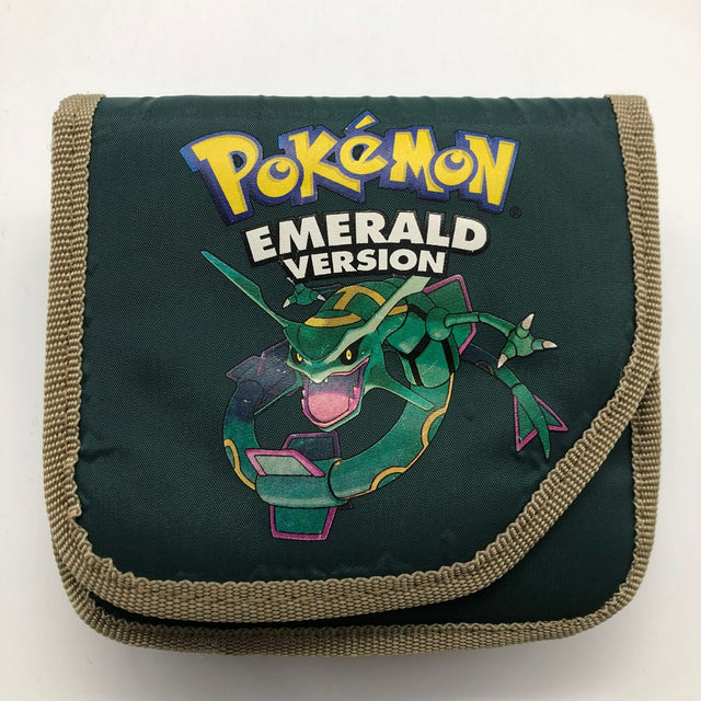 Gameboy Advance SP Carry Case Pokemon Emerald Version Rayquaza