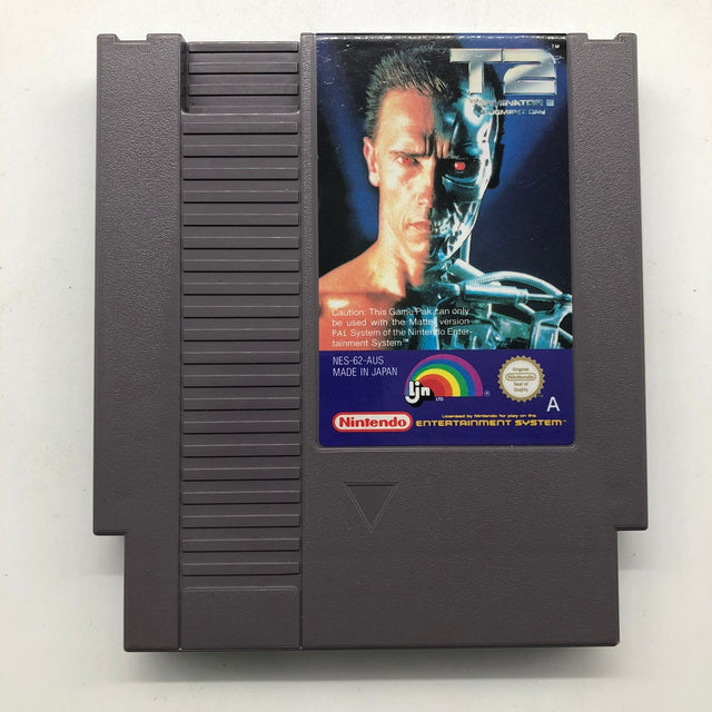 terminator 2 Judgment Day T2 Nintendo Entertainment System NES Game PAL