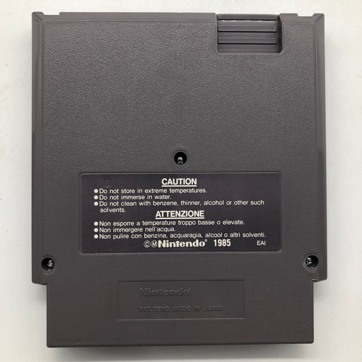 Tennis Nintendo Entertainment System NES Game PAL