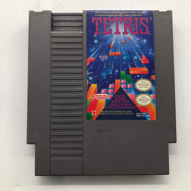 Tetris Nintendo Entertainment System NES Game PAL