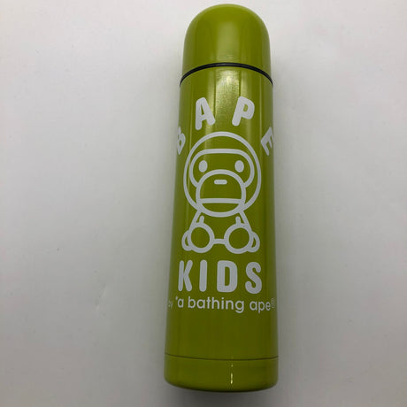 A Bathing Ape Bape Kids Green Water Bottle
