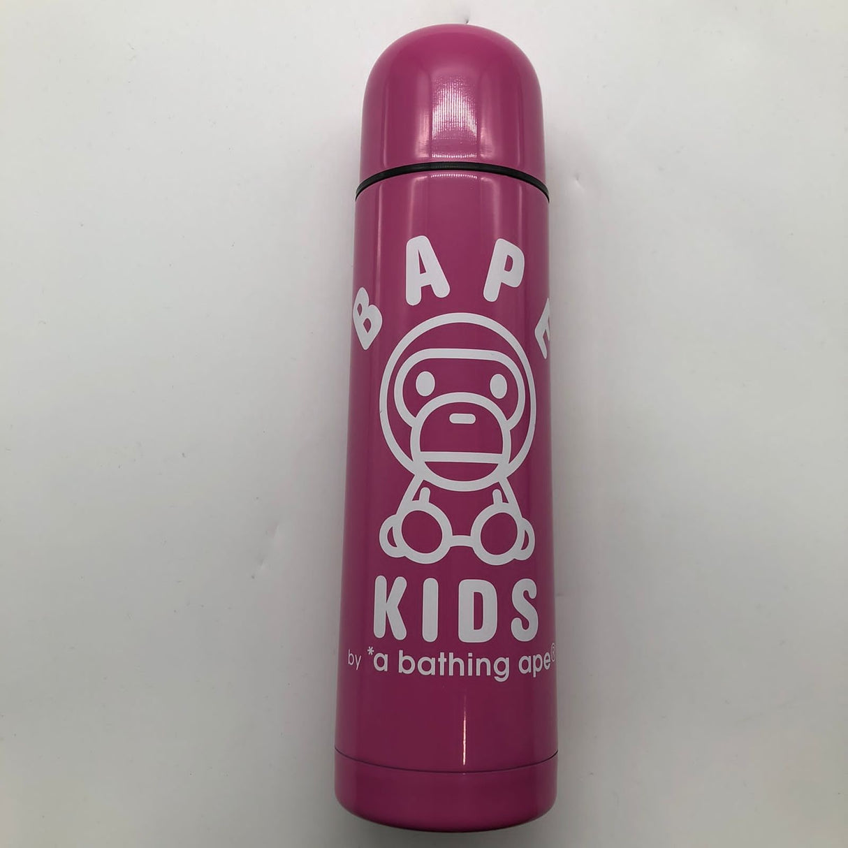 A Bathing Ape Bape Kids Pink Water Bottle