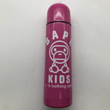 A Bathing Ape Bape Kids Pink Water Bottle