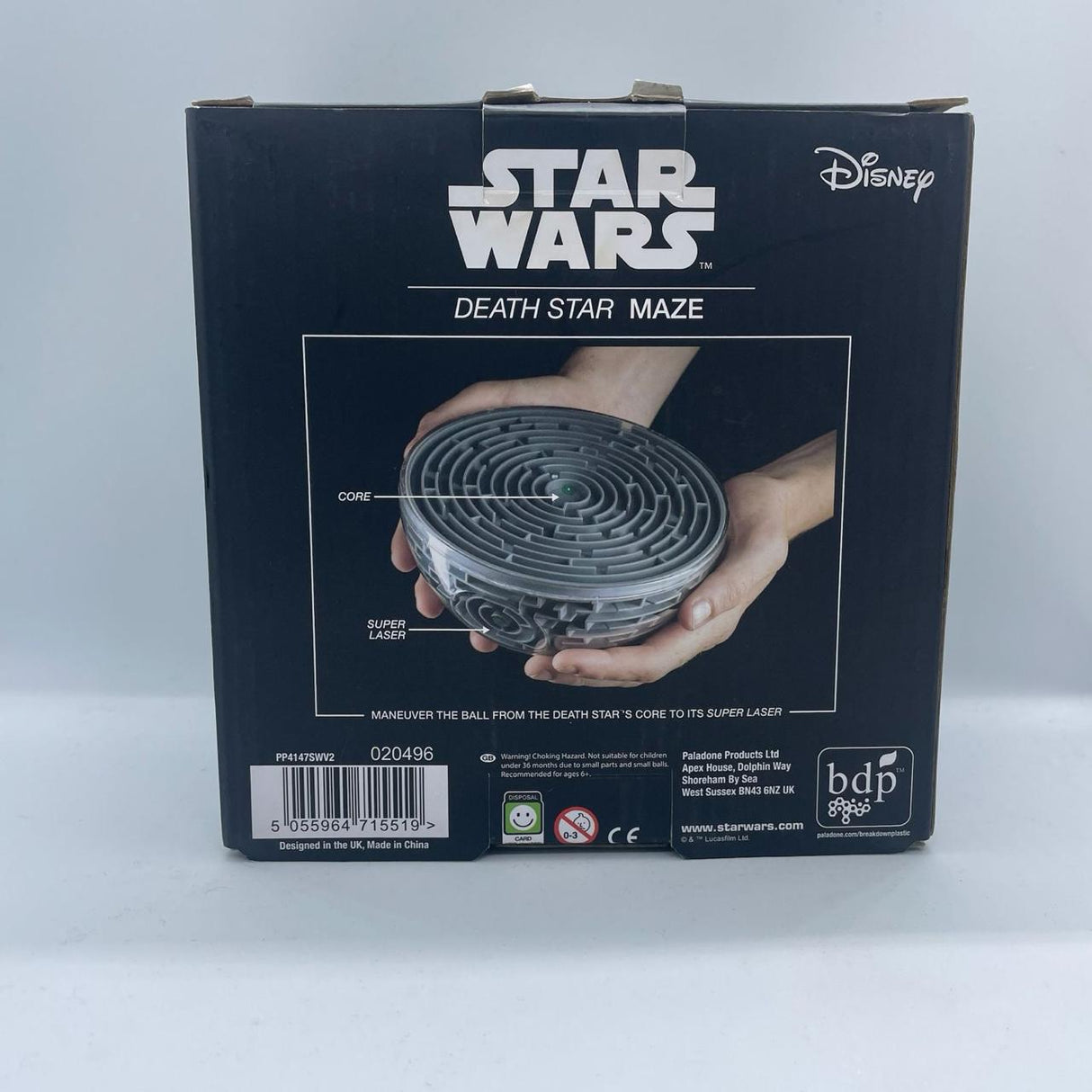 Star Wars Death Star Maze Labyrinth Puzzle Boxed