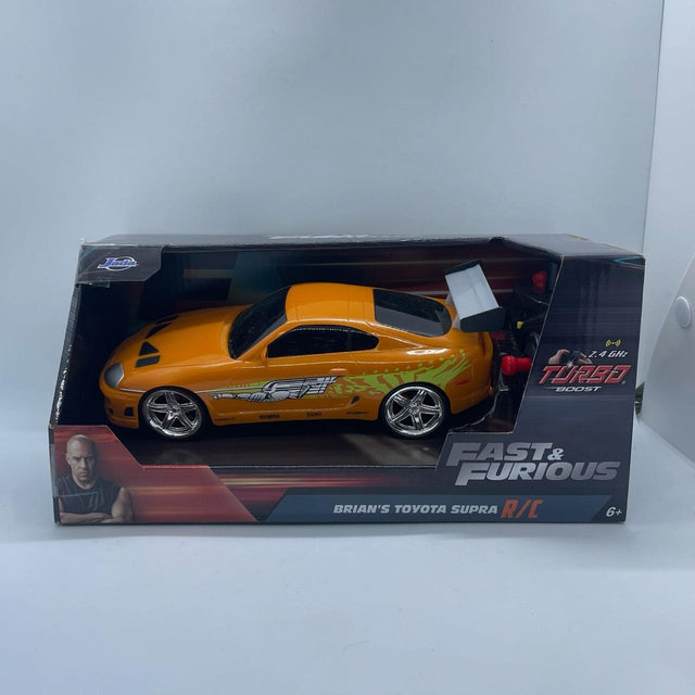 Turbo Boost Fast & Furious Brian's Toyota Supra R/C Figure