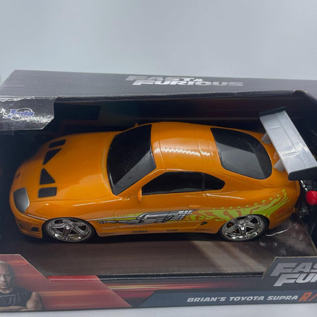 Turbo Boost Fast & Furious Brian's Toyota Supra R/C Figure