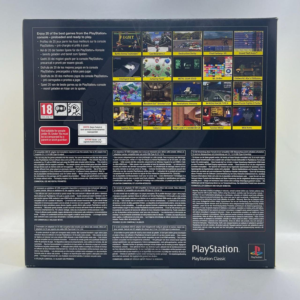 PS1 Playstation 1 Classic Mini Console Brand New Boxed PAL