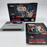 Super Star Wars Super Nintendo SNES Game Boxed Complete PAL