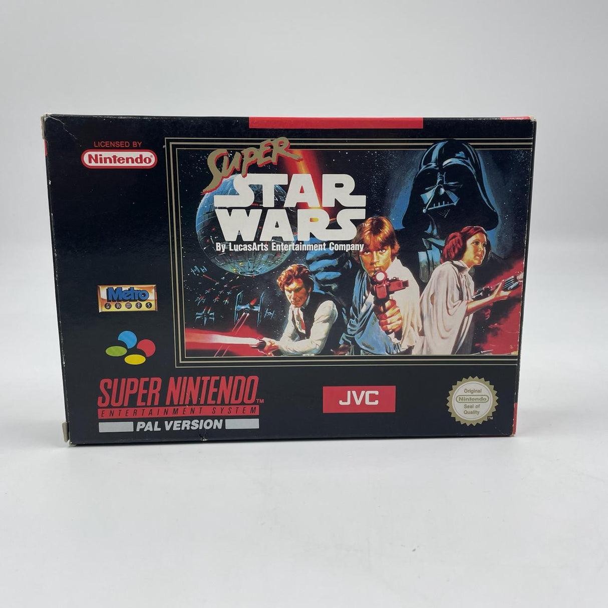 Super Star Wars Super Nintendo SNES Game Boxed Complete PAL