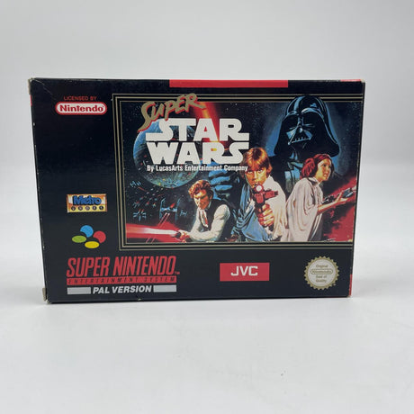 Super Star Wars Super Nintendo SNES Game Boxed Complete PAL