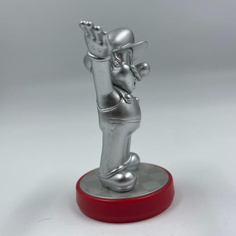 Nintendo Super Smash Bros. Silver Mario Amiibo Figure