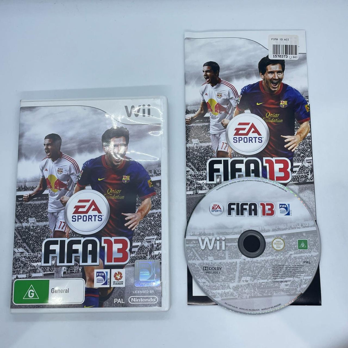 EA Sports FIFA 13 Nintendo Wii Game + Manual PAL
