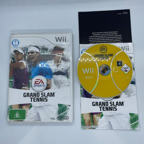 EA Sports Grand Slam Tennis Nintendo Wii Game + Manual PAL