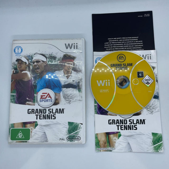 EA Sports Grand Slam Tennis Nintendo Wii Game + Manual PAL