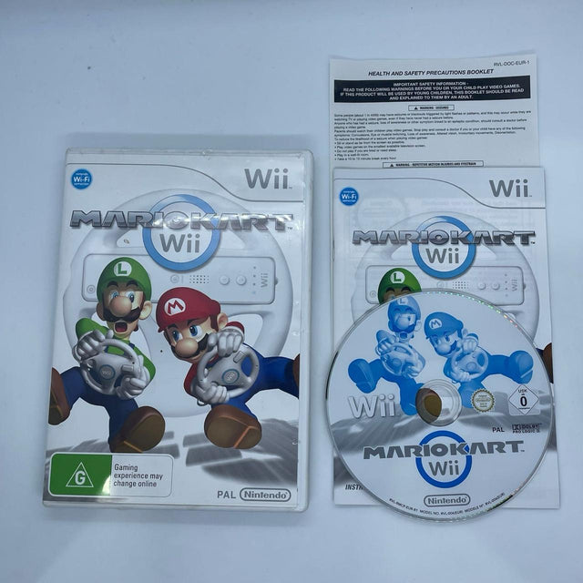 Mario Kart Nintendo Wii Game + Manual PAL