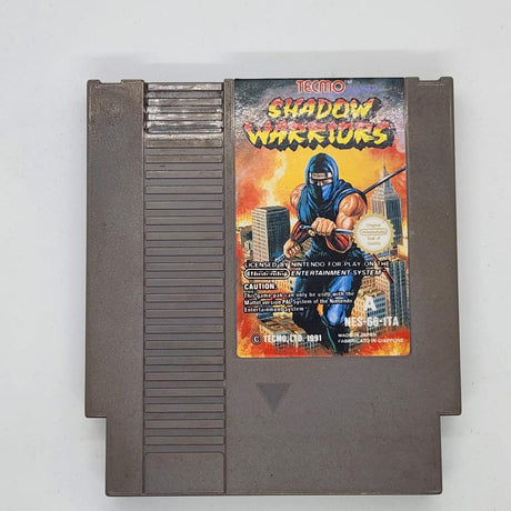 Shadow Warriors Nintendo Entertainment System NES Game PAL