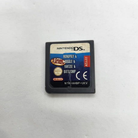 4 Game Fun Pack Monopoly , Boggle , Yahtzee & Battleship Nintendo DS Game Cartridge