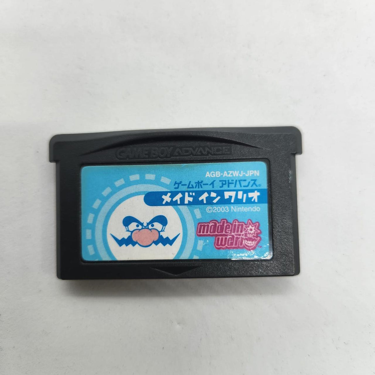 Made In Wario Nintendo Gameboy Advance GBA Game Japan Cartridge