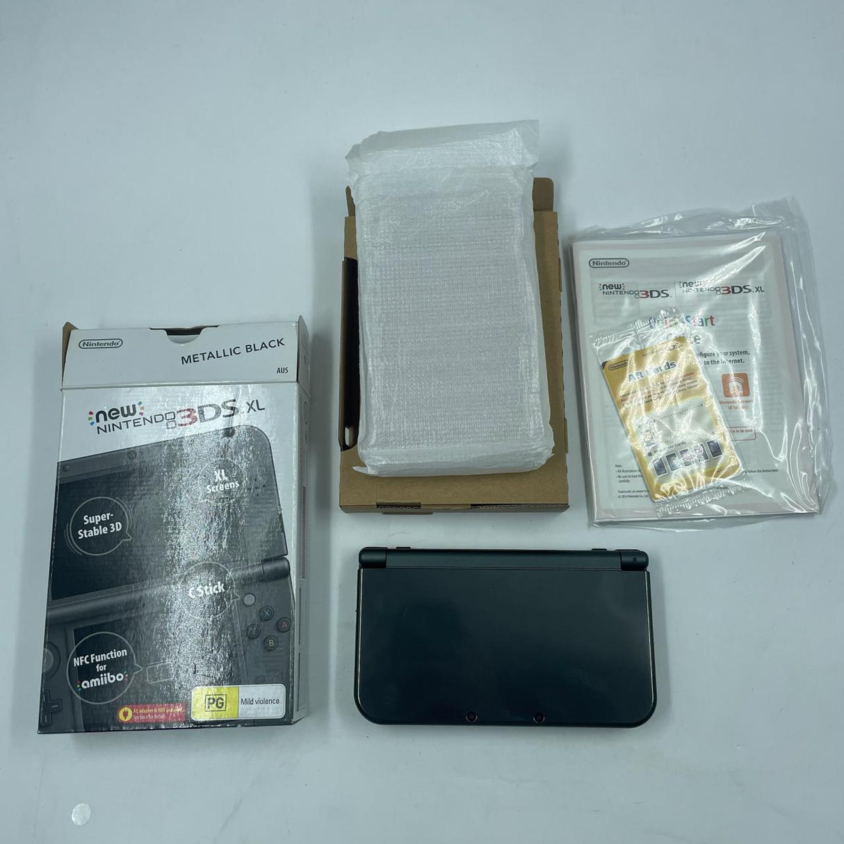 New Nintendo 3DS XL Black Console Boxed-Trippy Trades