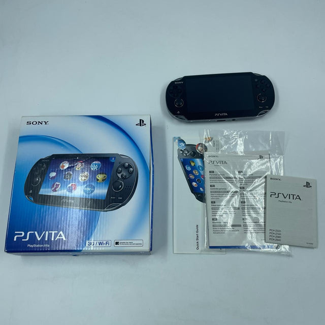 PS Vita Playstation Vita Black Console Boxed