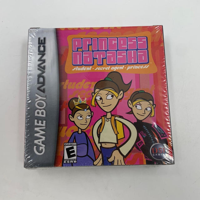 Princess Natasha Nintendo Gameboy Advance Game Brand New SEALED