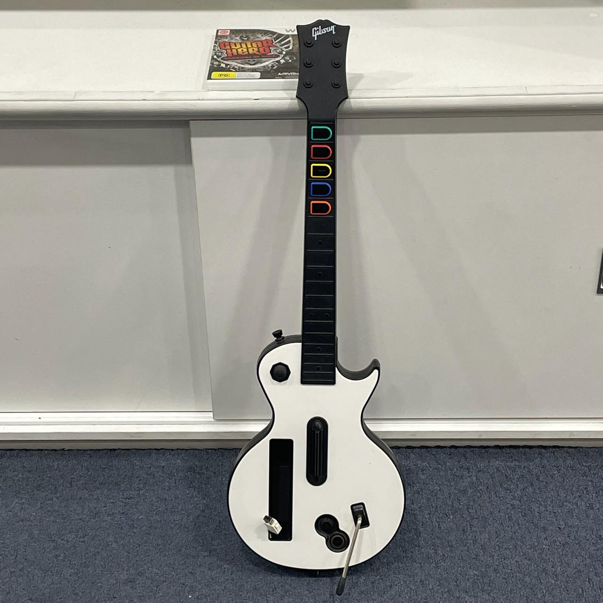 Guitar Hero Warriors Of Rock Nintendo Wii Game With Guitar Controller PAL