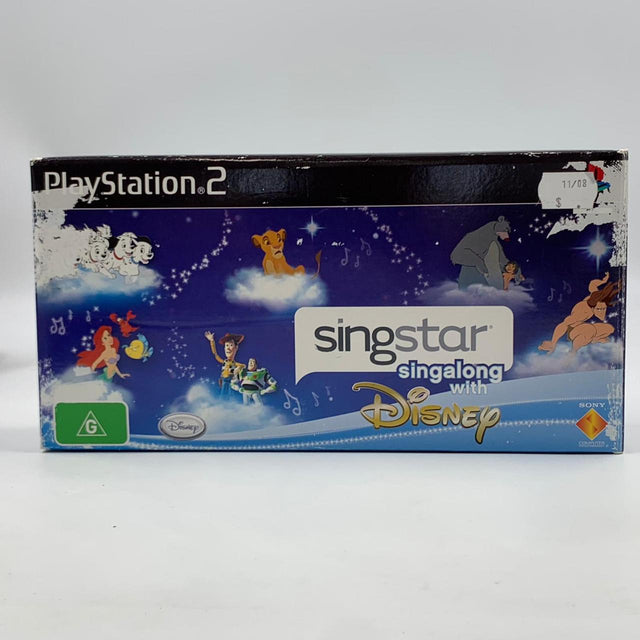 Sing Star Sing A Long With Disney Playstation 2 PS2 Game Boxed PAL