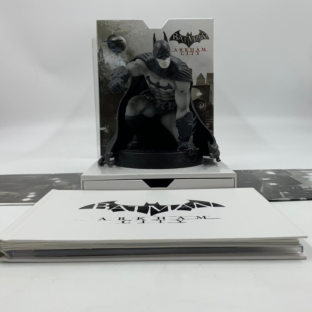 Batman Arkham City Figure And Art Book
