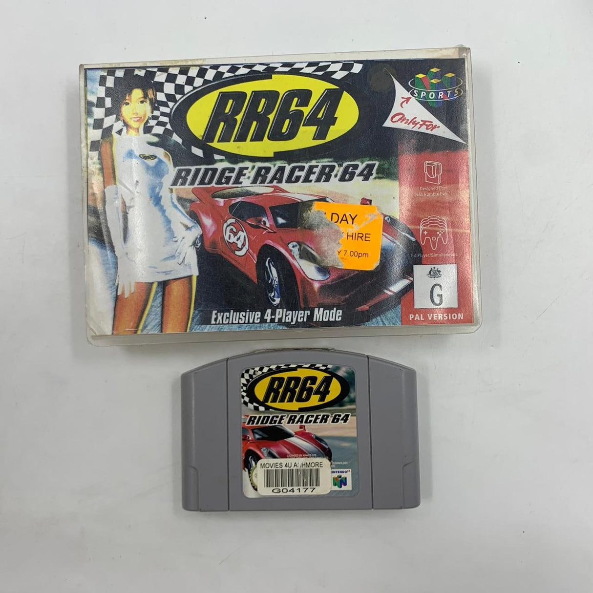 RR64 Ridge Racer 64 Nintendo 64 N64 Game PAL