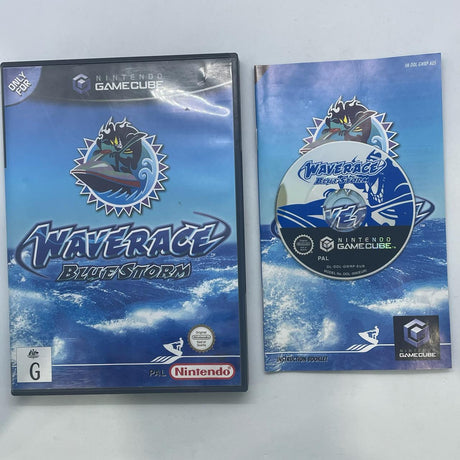 Wave Race Blue Storm Nintendo Gamecube Game + Manual PAL