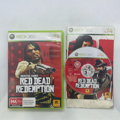 Red Dead Redemption Xbox 360 Game + Manual PAL