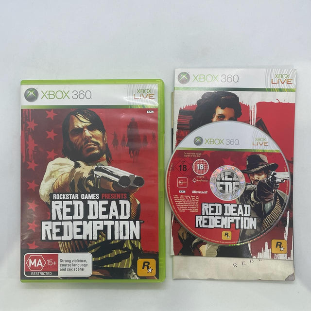 Red Dead Redemption Xbox 360 Game + Manual PAL
