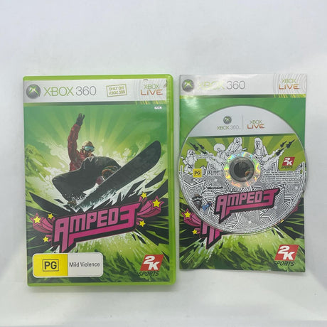 Amped 3 Xbox 360 Game + Manual PAL