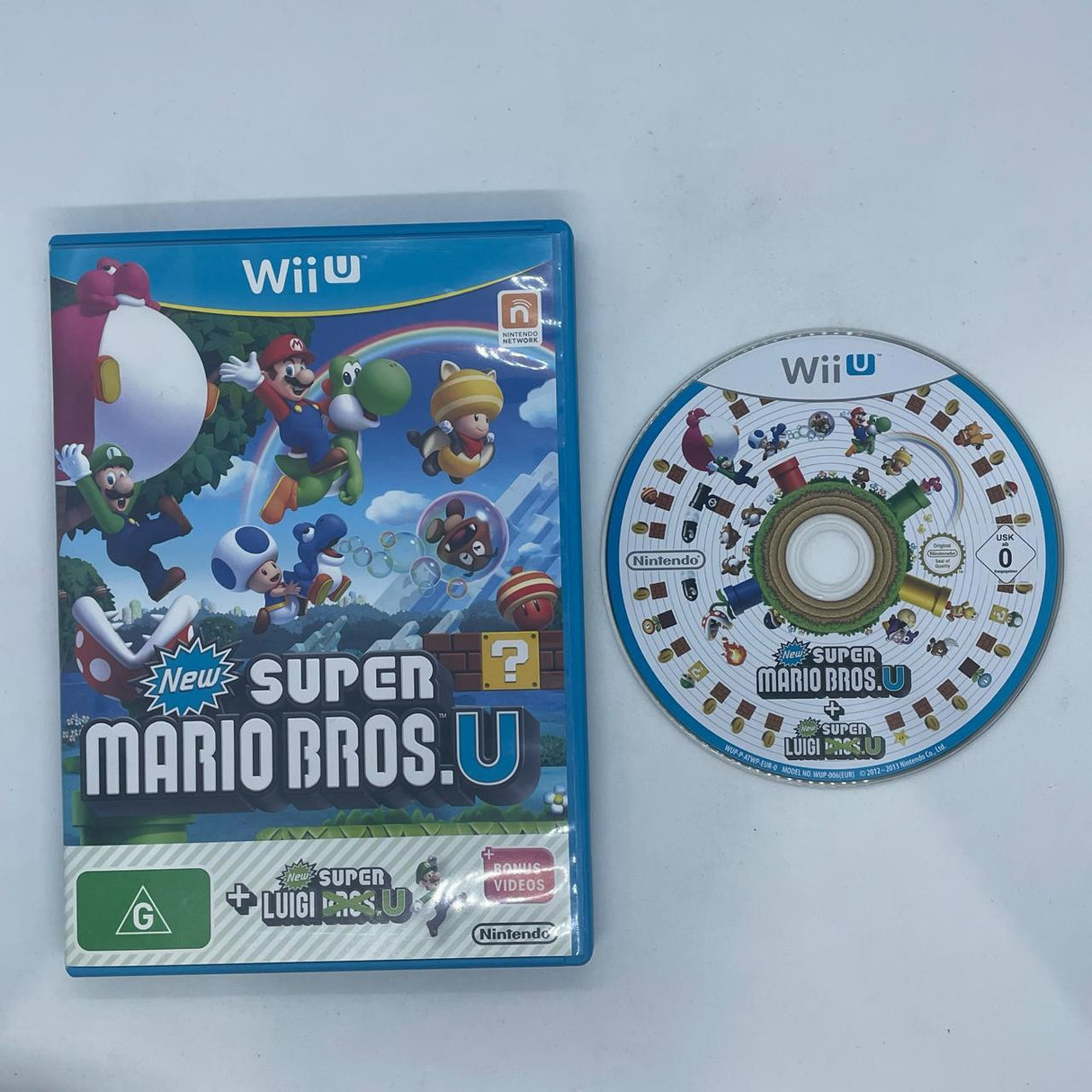 Super Mario Bros. U + new luigi u Nintendo Wii U Game PAL