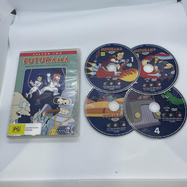 Futurama Season Two Complete 4 Disc DVD
