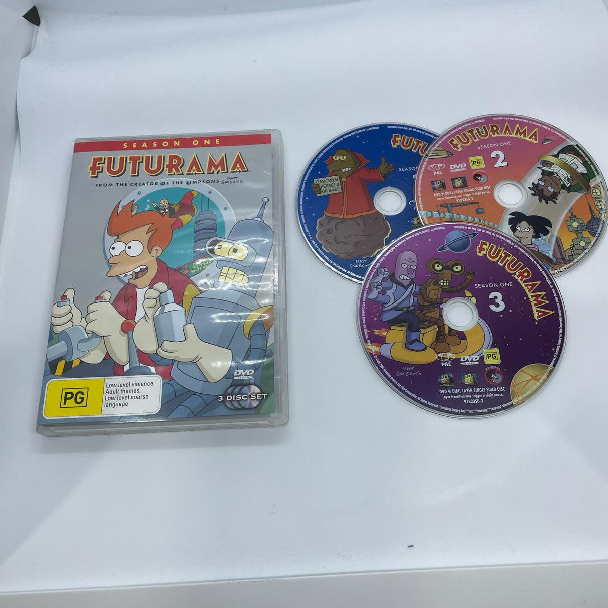 Futurama Season One Complete 3 Disc DVD