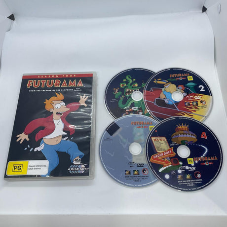 Futurama Season Four Complete 4 Disc DVD