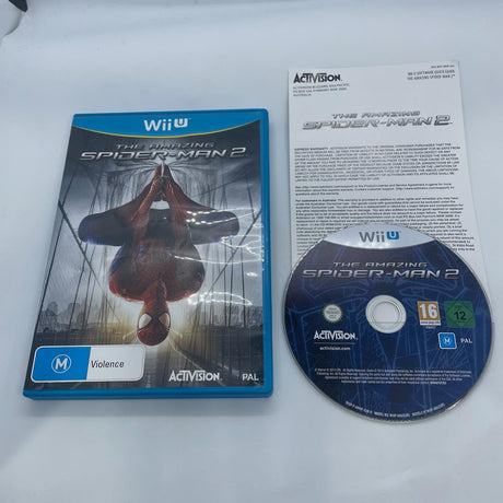 The Amazing Spider-Man 2 Nintendo Wii U Game + Manual PAL