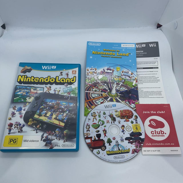 Nintendo Land Nintendo Wii U Game + Manual PAL