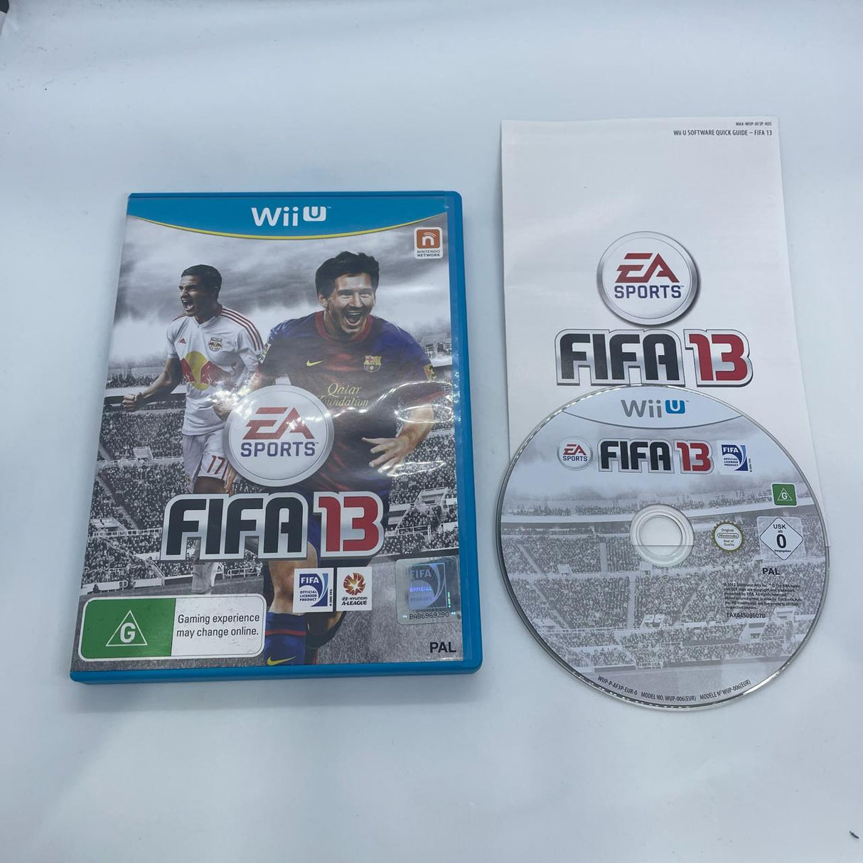 FIFA 13 Nintendo Wii U Game + Manual PAL