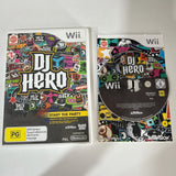 DJ Hero Nintendo Wii Turntable + Game Boxed