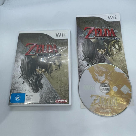 The Legend Of Zelda Twilight Princess Nintendo Wii Game + Manual