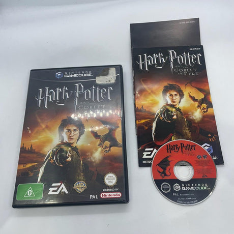 Harry Potter And The Goblet Of Fire Nintendo Gamecube Game + Manual PAL