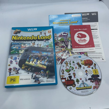 Nintendo Land Nintendo Wii U Game + Manual PAL