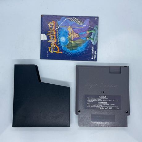 Solstice Nintendo Entertainment System NES Game + Manual PAL