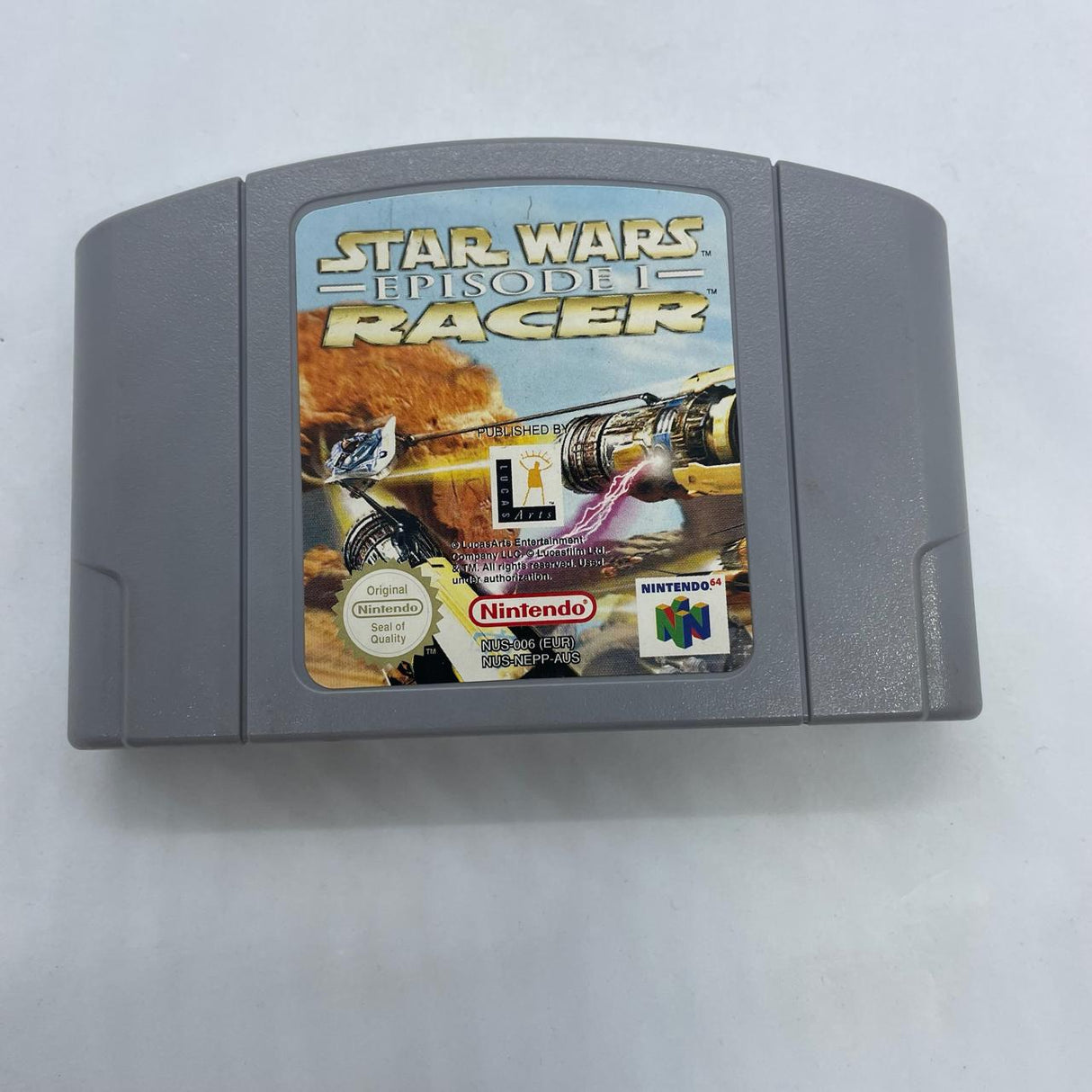 Star Wars Episode I Racer Nintendo 64 N64 Game Cartridge PAL