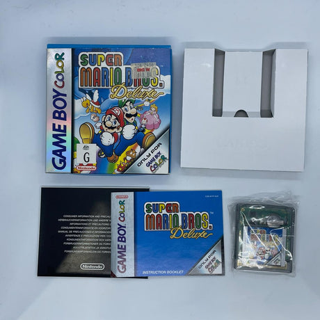Super Mario Bros. Deluxe Gameboy Color / Colour Compete Boxed