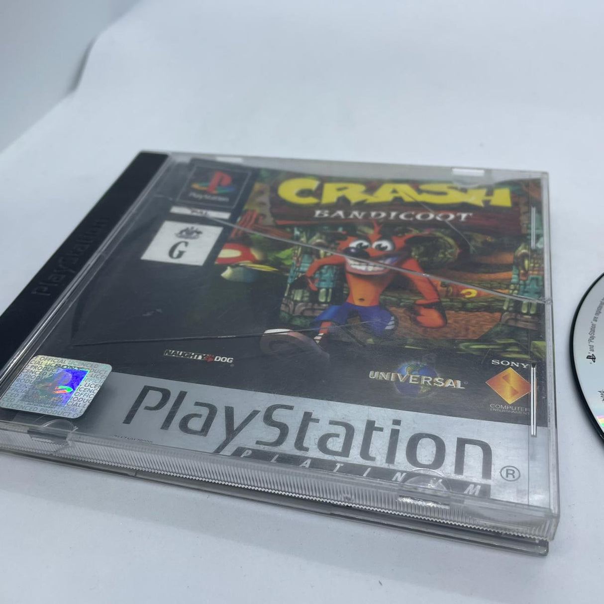 Crash Bandicoot PS1 Playstation 1 Game PAL